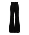 Rick Owens Bolan Bootcut Trousers In Black