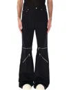 Rick Owens Bolan Cargo Pants In Black