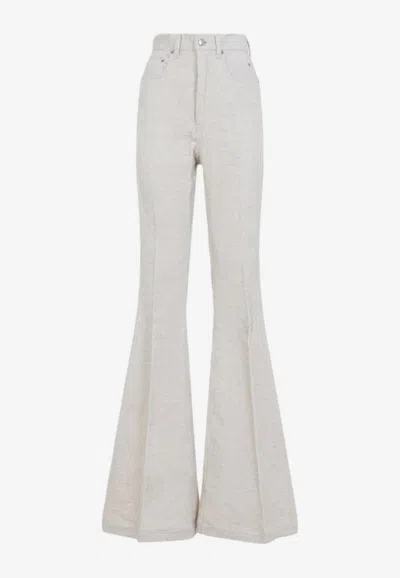 Rick Owens Bolan High-rise Bootcut Pants