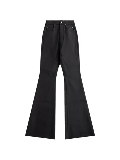Rick Owens Bolan Nylon Trousers In Black