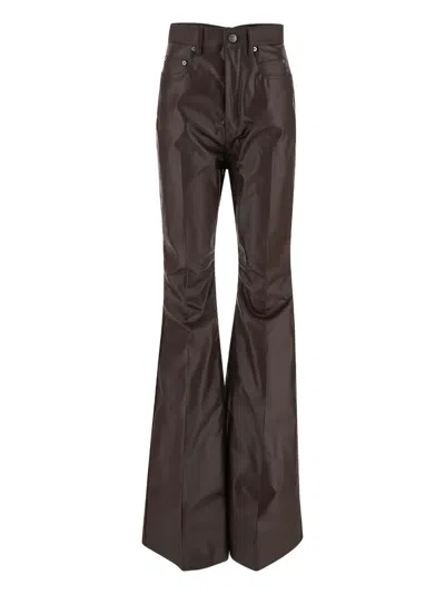 Rick Owens Bolan Trousers In Braun