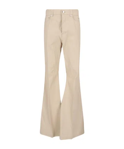 Rick Owens Bolan Bootcut Organic Cotton-blend Trousers In Multi