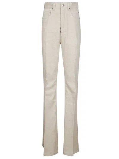 Rick Owens Boland Bootcut Pants In Neutral