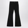 Rick Owens Bolans Flared Trousers In Animal Print