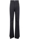 Rick Owens "bolans" Trousers In Blue