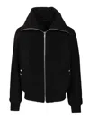 Rick Owens Blixa Dracucollar Wool Jacket In Black