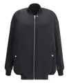 Rick Owens Bomber Jacket In Black