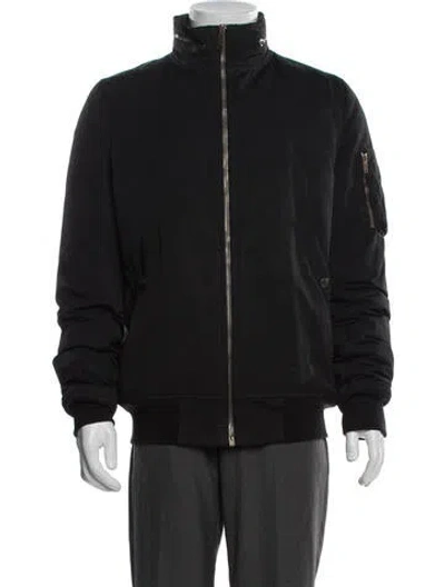 Pre-owned Rick Owens Bomber Jacket In Black