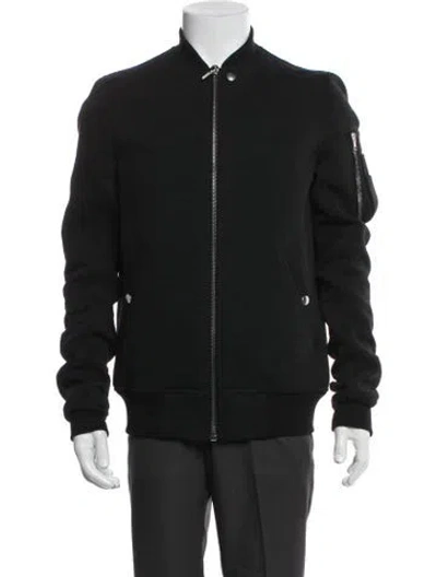 Pre-owned Rick Owens Bomber Jacket In Black