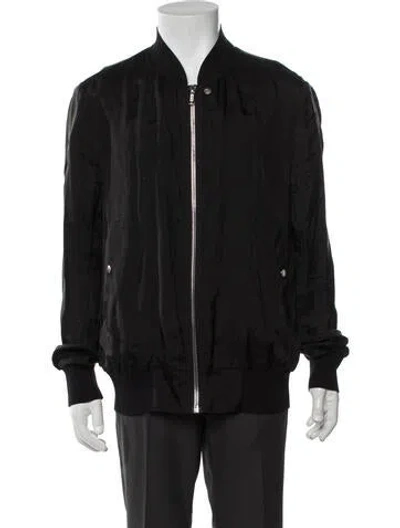 Pre-owned Rick Owens Bomber Jacket In Black