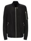 Rick Owens Bomber Jacket In Black