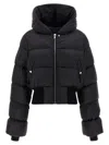 Rick Owens Bomber Jacket Puffer Jackets Black In Black