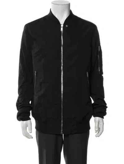 Pre-owned Rick Owens Bomber Jacket W/ Tags In Black