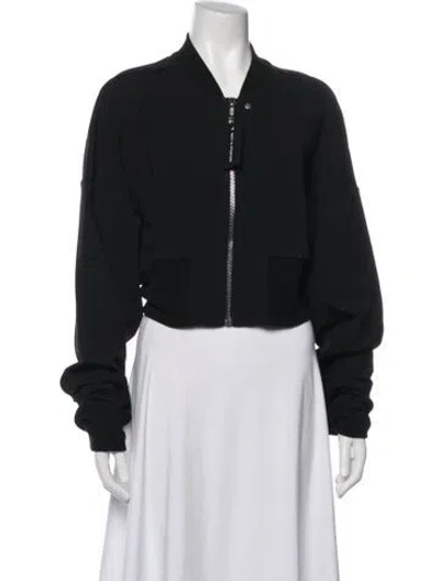 Pre-owned Rick Owens Bomber Jacket W/ Tags In Black