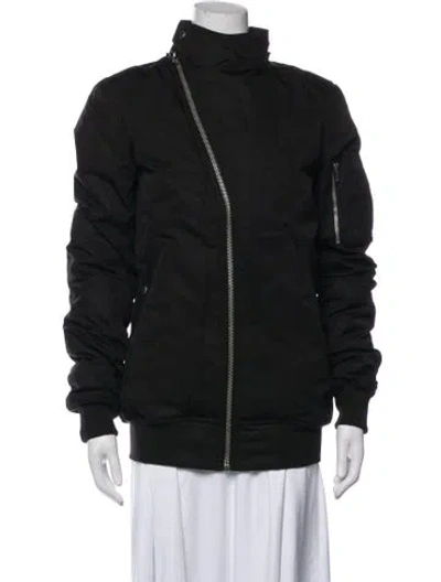 Pre-owned Rick Owens Bomber Jacket W/ Tags In Black