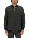 Rick Owens Black Porterville Jumbo Peter Flight Jacket In Black