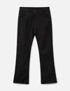 Rick Owens Bolan Bootcut Trousers In Cotton Blend Man In Black