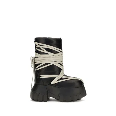 Rick Owens Boot In Black