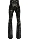 Rick Owens Bootcut Jeans In Black