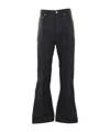 Rick Owens Bootcut Jeans In Black