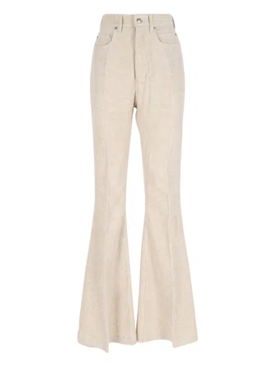 RICK OWENS BOOTCUT PANTS