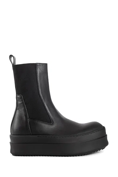 Rick Owens Boots In Black