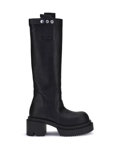 Rick Owens Boots In Black