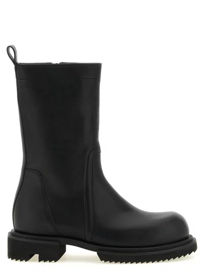 Rick Owens Boots In Black