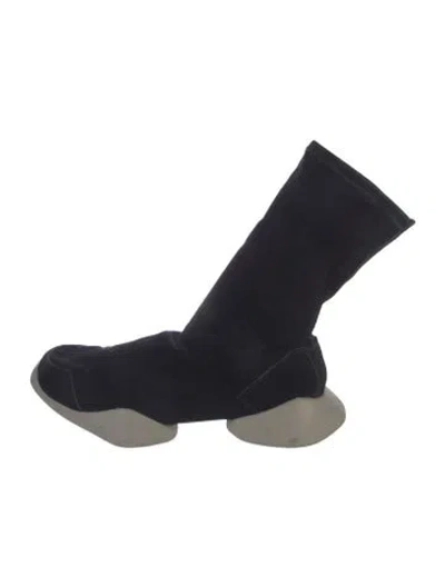 Pre-owned Rick Owens Boots In Black