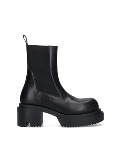 Rick Owens Boots In Blue