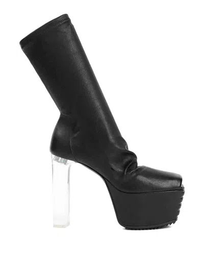 Rick Owens Botas - Negro
