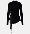 Rick Owens Wool Jacket In Multi