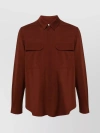 RICK OWENS BOX FIT LIDO WOOL SHIRT