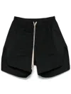 Rick Owens Black Fox Boxers Shorts In Black