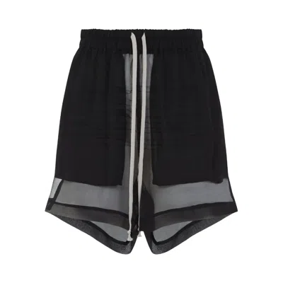 Pre-owned Rick Owens Boxer Shorts 'black' | Women's Size 40