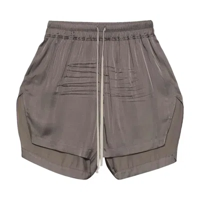 Pre-owned Rick Owens Boxer Shorts 'dust' | Brown | Women's Size 38