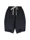 Rick Owens Hollywood Boxers In Washed Silk Charmeuse
