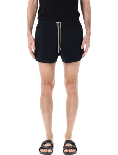 Rick Owens Boxer Swimmer Shorts In Black