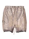 Rick Owens Drawstring Shorts In Neutral