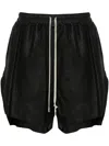Rick Owens 'lido Runway Gabe Boxers' Shorts In Black