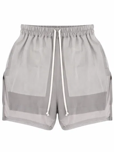 Rick Owens "boxers" Shorts In Gray