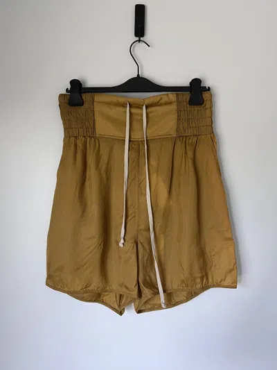 Pre-owned Rick Owens Boxing Shorts In Sulphate