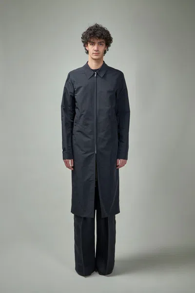 Rick Owens Brad Coat In Black