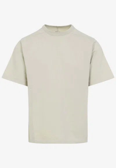 Rick Owens Brad Crewneck Short-sleeved T-shirt In Animal Print