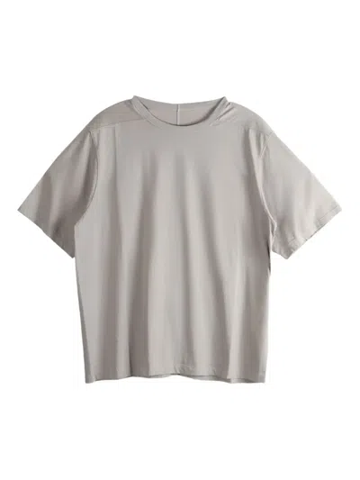 Rick Owens Brad Short-sleeve Crew-neck T-shirt In Neutral