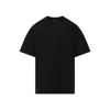 Rick Owens Short-sleeve Round-neck T-shirt In Black