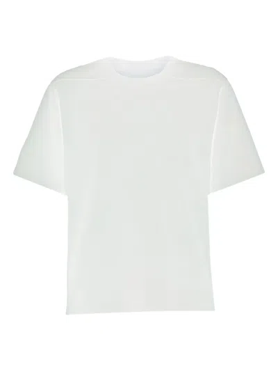 Rick Owens Brad Shoulder-seam T-shirt In White