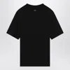 Rick Owens Jumbo Cotton Jersey T-shirt In Black