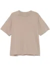 Rick Owens Taupe Hollywood Brad T-shirt In 褐色