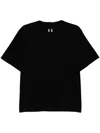 Rick Owens Black Hollywood Brad T-shirt In Black